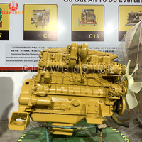 Rakitan Mesin Diesel Clawengine 6D24TL 11.94L 235-250kW Untuk Excavator Wheel Loader 6 Silinder Turbo Pengiriman Hong Kong