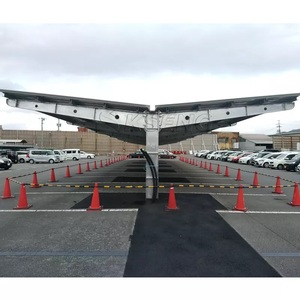 Kit de carport solaire en acier au carbone KS-C - Garantie 10 ans, durée de vie 25 ans - Garage et <span class=keywords><strong>parking</strong></span> photovoltaïques - Product Image 2