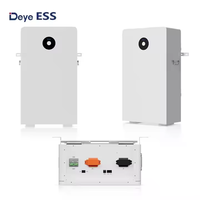 Solución de almacenamiento de energía solar doméstica híbrida Deye ESS Tecnología de batería LiFePO4 Capacidad de 16kWh IP65 para sistemas CAN