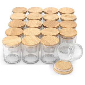 Cam mumluklar, fenerler ve mum kavanozu buzlu frascos para velas lüks frascos para velas de lujo frascos para velas - Product Image 1