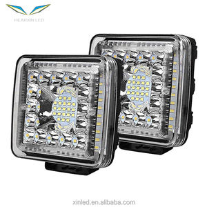 4x4 accessoires de voiture plus lumineux <span class=keywords><strong>4</strong></span> côtés tireur Combo faisceau <span class=keywords><strong>Led</strong></span> lumière de conduite largement utilisé pour SUV Jeep camion Scooter <span class=keywords><strong>Golf</strong></span> Van - Product Image 1