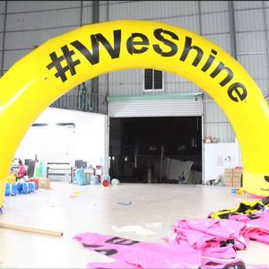 Hot Inflatable We Shine Arch for Outdoor Advertising Sale Events - Product Image 1