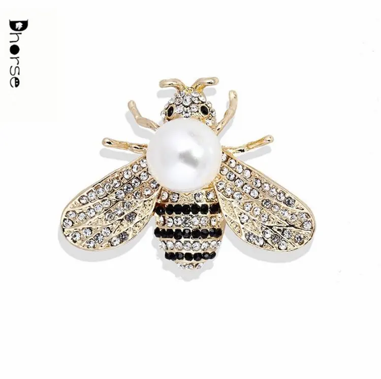 Broche abeille brillante vente chaude pour hommes