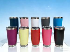 Starness Tumbler in Acciaio Inossidabile da 20 Oz, Tazza da Viaggio Isolata Sottovuoto, Design Minimalista con Coperchio - Product Image 3