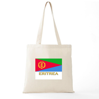 Sac en toile d'Érythrée en gros, personnalisable, pour événements sportifs, décorations de célébration, accessoires de supporter sur le thème du drapeau national