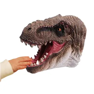 PVC恐竜ハンドパペットおもちゃキッズギフト動物教育玩具恐竜おもちゃ