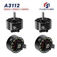 Moteur Brushless DC à couple élevé Flashhobby A3112 900KV 14P12N pour hélice de 9-10 pouces, drone RC FPV UAV, directement de l'usine