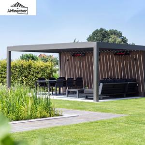 Pergola in Alluminio Airfun per Esterni con Lamelle Parasole per Ristoranti, Giardini, Hotel, Terrazze e Resort - Product Image 3