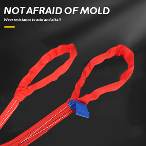 15t 20t 30T <span class=keywords><strong>polyester</strong></span> Vòng mềm vòng ống Webbing <span class=keywords><strong>Sling</strong></span> cho liftingslin - Product Image 6