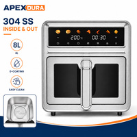 Horno Freidora de Aire Digital 6.5L 1700W, Proveedor de Compras Mixtas y Combinadas, Fábrica OEM para Importadores y Mayoristas