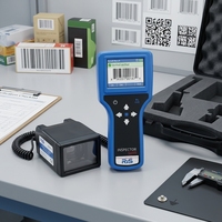 Vérificateur de codes-barres 2D RJS Inspector 5000 - En stock - Écran intégré - Garantie 1 an