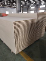 Film PVC stratifié ou personnalisé, 10 pièces, 710mm, Extrusion intérieure de base, panneau de porte creuse WPC