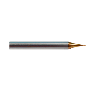 Fraise à queue <span class=keywords><strong>micro</strong></span> carrée à 2 dents, fraise miniature revêtue de carbure pour le traitement de l'acier au carbone, du fonte et de l'acier inoxydable - Product Image 1