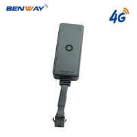 Benway BW03A Mini Rastreador GPS GLONASS 4G Integrado para Auto/Moto, Rastreo en Tiempo Real, Alerta de Exceso de Velocidad, Recargable, 1 Año