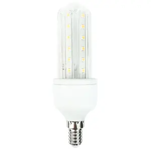 Lampadina LED U 3U E14 9W, ad alta efficienza energetica, lunga durata; ideale per illuminazione generale e decorativa in ambienti - Product Image 1