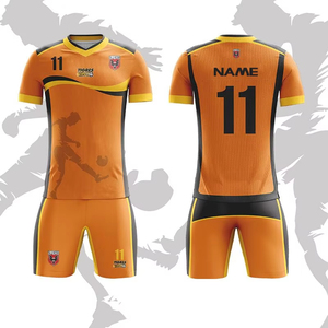 KUYI 定制高品质足球球衣套装 足球训练队服 足球俱乐部服装 足球队服 Camiseta De Futbol - Product Image 2