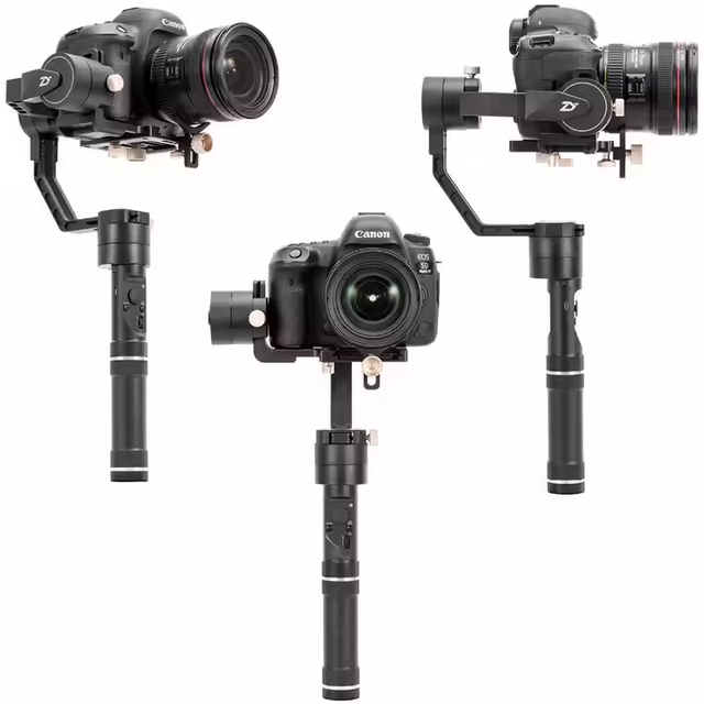 USD396 Free Ship Crane Plus Handheld Gimbal 3-Axis Stabilizer 2.5kg Payload for DSLR Camera Mirrorless Support POV