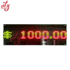 LED Progresif Display Jackpot Display untuk POG Pot O Gold Fox340 untuk Dijual