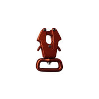 Mousqueton classique robuste en aluminium aéronautique pour laisse de chien |   Mousqueton à dégagement rapide pour câble, modèle MC-028, pour grands chiens