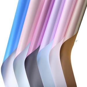 Papel de Envolver Flores Coreano Grueso de Color Metálico Brillante, Suministros para Floristería, Papel de Envolver Floral Impermeable - Product Image 2