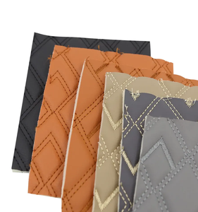 Broderie synthétique de siège de voiture PVC éponge <span class=keywords><strong>cuir</strong></span> tissu <span class=keywords><strong>cuir</strong></span> <span class=keywords><strong>matelassé</strong></span> <span class=keywords><strong>cuir</strong></span> brodé - Product Image 3