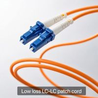Cordon de brassage fibre optique monomode duplex LC SC ST FC de haute qualité avec gaine LSZH pour usage intérieur, centres de données, écoles, hôpitaux