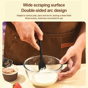 Juego de raspador de silicona de 6 piezas, espátula de mantequilla <span class=keywords><strong>para</strong></span> hornear en la cocina, herramienta <span class=keywords><strong>para</strong></span> hornear a alta temperatura, antiadherente, fácil de <span class=keywords><strong>limpiar</strong></span> - Product Image 4