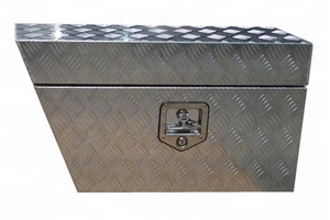 Meilleure boîte <span class=keywords><strong>de</strong></span> rangement pour véhicule en tôle d'aluminium à motif chevron, sur mesure, économique, avec serrure, étanche, pour benne <span class=keywords><strong>de</strong></span> pick-up ou auvent - Product Image 4