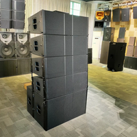 Amplificateur de sonorisation hybride pour système de sonorisation de concert en extérieur avec caisson de basses de 10 pouces et support de haut-parleur Line Array