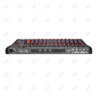 Console de mixage DJ 12 canaux CT12, très vendue, avec connexion pour amplificateur de puissance, cartes son audio et USB pour ordinateur