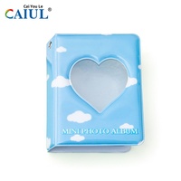 Album photo 3 pouces 40 photos PVC/PP creux Impression en relief avec rangement universel Mini11/8/9/7s