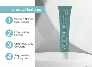 Crema Colorante per <span class=keywords><strong>Capelli</strong></span> LoveWarmth, <span class=keywords><strong>Tinta</strong></span> Vibrante di Qualità Superiore, 100ml 60ml - Product Image 5