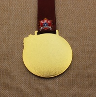 Médaille de football intérieur en or personnalisée en usine Médaillon de la Ligue des futures étoiles de football