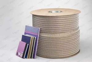 Ganghua Nhà Máy Giá Cuốn Sách Ràng Buộc Vật Liệu Nylon Tráng Đôi Vòng Dây Xoắn Ốc O Spool - Product Image 6