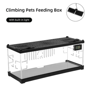 Terrarium d'élevage pour reptiles Relaxlines en acrylique, petit format, avec éclairage - Product Image 6