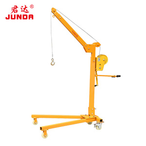 Bán buôn bền di động nâng cần cẩu nhỏ 500kg cần cẩu sàn cho ngành công nghiệp với chất lượng cao - Product Image 1