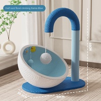 Griffoir et lit combinés pour chat, résistants à l'usure, sans éclats détachés, arbre à chat avec poteau à griffer – durable et adapté