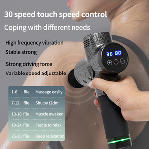 Pistola per Massaggio Muscolare Senza Fili, 30 Velocità, Massaggiatore Portatile per Tessuti Profondi e Fascia, per Relax - Product Image 2