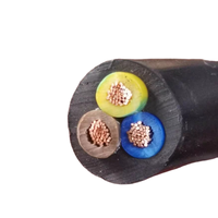 H05VV-F câble électrique toronné en cuivre RVV 3x1/3x1.5/4x2/4x6 fils flexibles multiconducteurs à double gaine en PVC pour appareils ménagers