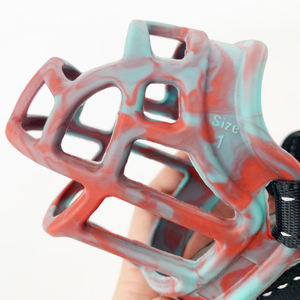 Museruola per gabbia per museruola in gomma morbida personalizzata su misura del produttore WLP per cani di taglia medio-piccola - Product Image 1