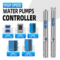 Pompe à eau solaire submersible haute vitesse 6000 tr/min 380 V pour puits profond 4000 W 4 kW 5,5 CV