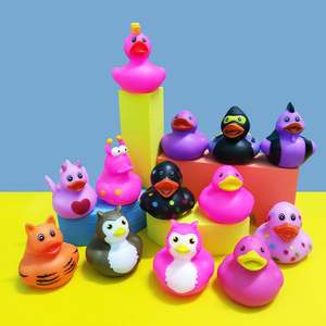 Custom <b>Rubber</b> <b>Mini</b> <b>Duck</b> With Logo and Shape Wholesale Kid Bath Floating Toy Sound <b>Duck</b> Promotional Gift - Product Image 3