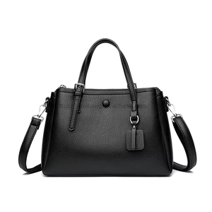 Hot Lychee Texture Solid Color <b>Handbag</b> Large Capacity Work Date Underarm <b>Small</b> Square Bag Women Shoulder Bag Urban Style - Product Image 2