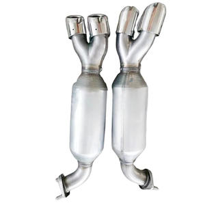 Hyundai Kia Sorento <span class=keywords><strong>2</strong></span>.4 için araba egzoz susturucu paslanmaz çelik - Product Image 2