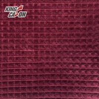 KINGCASON 100% polyester best-seller matières premières confortables double face coupe rayure corail flanelle polaire pour le marché serbe