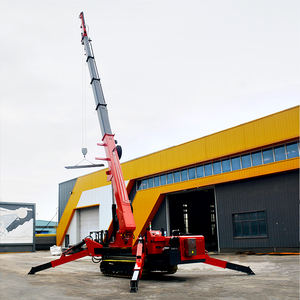 מנוף עכביש זחלי מיני בעל ביצועים גבוהים, רב תכליתי, 12 טון, מנוע הונדה חשמלי/דיזל, יעילות גבוהה, לייפה. - Product Image 6