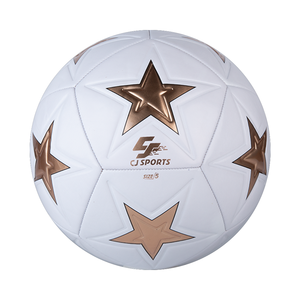 CJ Sports Durable PVC Balón de fútbol Tamaño 5 para todas las edades para partidos de entrenamiento recreativo Balón de partido de Vietnam - Product Image 1