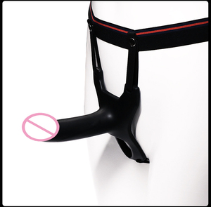 Vente en gros de sous-vêtements pour hommes gays, dildos creux à porter, strap-on, jouets sexuels lesbiens, strap-on en silicone avec ceinture - Product Image 4