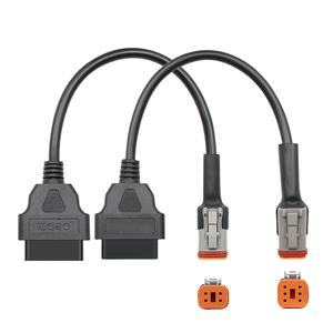 Adaptateur OBD pour <span class=keywords><strong>Harley</strong></span> Davidson <span class=keywords><strong>moto</strong></span> 6 + 4 broches 2in1 Adaptateur <span class=keywords><strong>Harley</strong></span> - Product Image 2