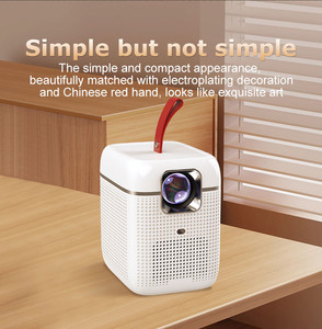 Mini proyector 2025 actualizado Full HD 720P proyectores de películas pequeños portátiles para el hogar, dormitorio, juegos, uso al aire libre, pagador multimedia - Product Image 4